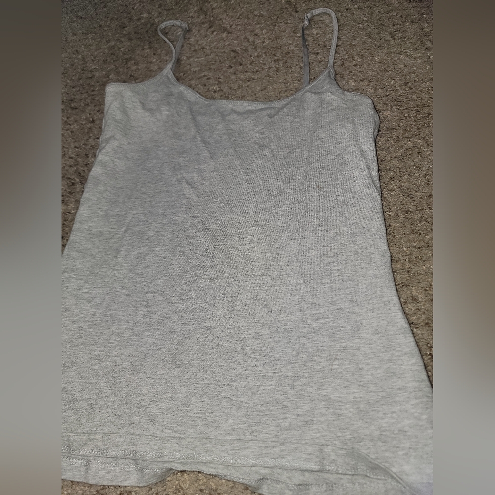 Gray no boundaries tank top